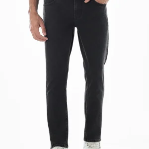 HIGH RISE CROPPED BRAK SLIM FIT JEANS